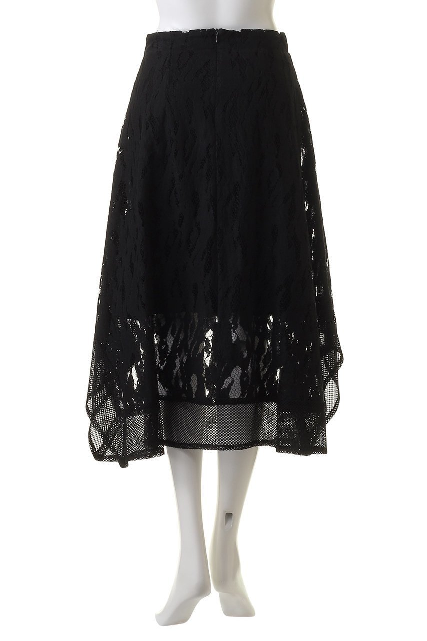 【スタニングルアー/STUNNING LURE】のタッセルレースフレアスカート 人気、トレンドファッション・服の通販 founy(ファニー) 　ファッション　Fashion　レディースファッション　Fashion for Women　スカート　Skirts　Aライン・フレアスカート　A-Line & Flared Skirts　ロングスカート　Long Skirts / Maxi & Midi Skirts　おすすめ　Recommended / Our Picks　カットソー　Cut and Sewn Top　シアー　Sheer, See-Through　パーティ　Party, Party Style　フレア　Flare, Flared　メッシュ　Mesh, Net Fabric　レース　Lace, Lace Fabric　ロング　Long, Long-Length　other-4|ID: prp329100004852763 ipo3291000000035639286