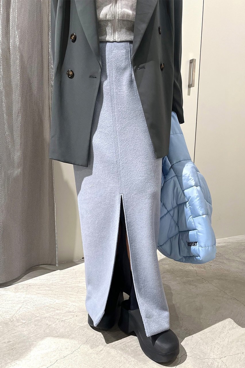 【スタニングルアー/STUNNING LURE】のハイウエストビーバースカート 人気、トレンドファッション・服の通販 founy(ファニー) 　ファッション　Fashion　レディースファッション　Fashion for Women　スカート　Skirts　ロングスカート　Long Skirts / Maxi & Midi Skirts　ストレッチ　Stretch, Stretchy Fabric　スリット　Slit, Slit Detail　フロント　Front, Front Design　ロング　Long, Long-Length　other-3|ID: prp329100004852765 ipo3291000000035639306