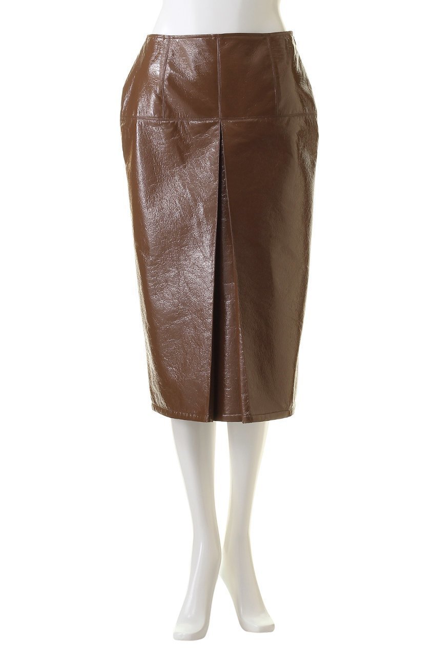 【スタニングルアー/STUNNING LURE】のエナメルボックスタックスカート 人気、トレンドファッション・服の通販 founy(ファニー) 　ファッション　Fashion　レディースファッション　Fashion for Women　スカート　Skirts　ロングスカート　Long Skirts / Maxi & Midi Skirts　エナメル　Patent Leather　コーティング　Coating, Coated Finish　ラグジュアリー　Luxury, Elegant　ロング　Long, Long-Length　ワッシャー　Washer, Crinkled Finish　エレガント 上品　Elegant　other-2|ID: prp329100004852766 ipo3291000000035639326