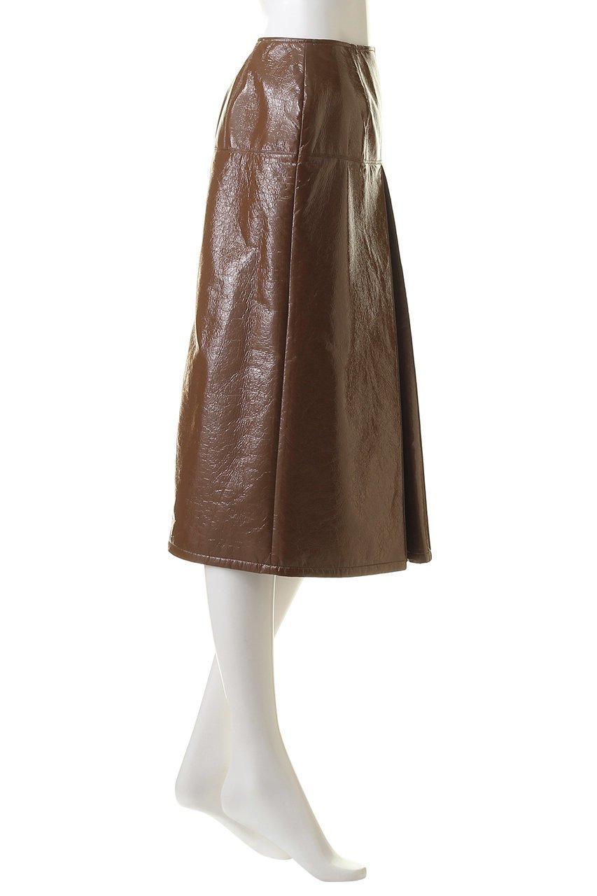 【スタニングルアー/STUNNING LURE】のエナメルボックスタックスカート 人気、トレンドファッション・服の通販 founy(ファニー) 　ファッション　Fashion　レディースファッション　Fashion for Women　スカート　Skirts　ロングスカート　Long Skirts / Maxi & Midi Skirts　エナメル　Patent Leather　コーティング　Coating, Coated Finish　ラグジュアリー　Luxury, Elegant　ロング　Long, Long-Length　ワッシャー　Washer, Crinkled Finish　エレガント 上品　Elegant　other-3|ID: prp329100004852766 ipo3291000000035639327