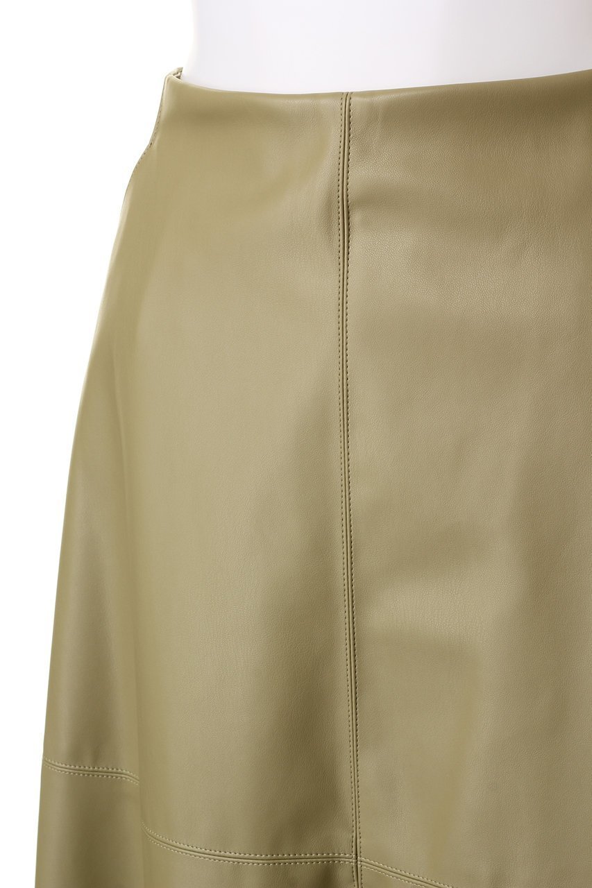 【スタニングルアー/STUNNING LURE】のフェイクレザーフレアスカート 人気、トレンドファッション・服の通販 founy(ファニー) 　ファッション　Fashion　レディースファッション　Fashion for Women　スカート　Skirts　Aライン・フレアスカート　A-Line & Flared Skirts　ロングスカート　Long Skirts / Maxi & Midi Skirts　フェイクレザー　Faux Leather, PU Leather　フレア　Flare, Flared　ロング　Long, Long-Length　other-5|ID: prp329100004852767 ipo3291000000035639338