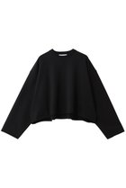 【サクラ/SACRA】のエクストラファインコットンフリーストップス 人気、トレンドファッション・服の通販 founy(ファニー) ファッション Fashion レディースファッション Fashion for Women トップス・カットソー Cut & Sew Tops シャツ・ブラウス・オフィスカジュアル Elegant Blouses & Button-Ups ロングTシャツ・Tシャツ Longline T-Shirts & Tees カットソー・ベーシックTシャツ Cut-and-Sewn Tops / Stretch Tees & Basics クロップド Cropped, Short Length スウェット / スエット Sweatshirt, Sweatwear スリーブ Sleeve, Long Sleeve / Short Sleeve バランス Balance, Style Balance ロング Long, Long-Length 今季 This Season, Current Season 新作・新入荷 New Arrivals / New In thumbnail ブラック|ID: prp329100004854129 ipo3291000000035683569