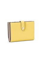 【ボナベンチュラ/BONAVENTURA】の【UNISEX】ベルテッド マルチ ウォレット シュリンクレザー (ミディアム) イエロー×グレージュ|ID: prp329100004854130 ipo3291000000035683596