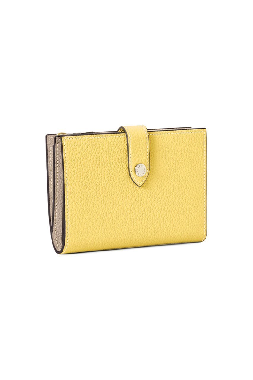 【ボナベンチュラ/BONAVENTURA】の【UNISEX】ベルテッド マルチ ウォレット シュリンクレザー (ミディアム) インテリア・キッズ・メンズ・レディースファッション・服の通販 founy(ファニー) ファッション Fashion レディースファッション Fashion for Women ミニ財布・二つ折り財布 Wallets & Card Cases ユニセックス Unisex, Genderless おすすめ Recommended / Our Picks ウォレット Wallet ギフト プレゼント Gift / Present コイン Coin, Coin Design コンパクト Compact, Small Size ポケット Pocket, Pocket Detail エレガント 上品 Elegant 再入荷 Restock / Back in Stock 財布 Wallet, Purse イエロー×グレージュ|ID: prp329100004854130 ipo3291000000035683596