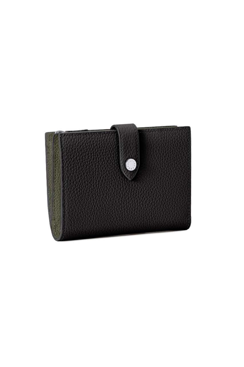 【ボナベンチュラ/BONAVENTURA】の【UNISEX】ベルテッド マルチ ウォレット シュリンクレザー (ミディアム) インテリア・キッズ・メンズ・レディースファッション・服の通販 founy(ファニー) ファッション Fashion レディースファッション Fashion for Women ミニ財布・二つ折り財布 Wallets & Card Cases ユニセックス Unisex, Genderless おすすめ Recommended / Our Picks ウォレット Wallet ギフト プレゼント Gift / Present コイン Coin, Coin Design コンパクト Compact, Small Size ポケット Pocket, Pocket Detail エレガント 上品 Elegant 再入荷 Restock / Back in Stock 財布 Wallet, Purse ブラック×オリーブ|ID: prp329100004854130 ipo3291000000035683597