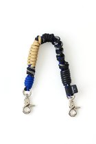 【エーシーン/A SCENE】のDesign paracord mini strap 人気、トレンドファッション・服の通販 founy(ファニー) ファッション Fashion レディースファッション Fashion for Women 2026年 2026 コンパクト Compact, Small Size スマホケース Smartphone Case チャーム Charm, Pendant ポーチ Pouch, Small Case 再入荷 Restock / Back in Stock 夏 Summer 春 Spring S/S・春夏 SS, Spring/Summer, Warm Season thumbnail blue×black|ID: prp329100004854132 ipo3291000000035683636