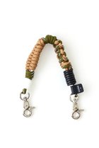 【エーシーン/A SCENE】のDesign paracord mini strap 人気、トレンドファッション・服の通販 founy(ファニー) ファッション Fashion レディースファッション Fashion for Women 2026年 2026 コンパクト Compact, Small Size スマホケース Smartphone Case チャーム Charm, Pendant ポーチ Pouch, Small Case 再入荷 Restock / Back in Stock 夏 Summer 春 Spring S/S・春夏 SS, Spring/Summer, Warm Season thumbnail khaki×beige|ID: prp329100004854132 ipo3291000000035683638