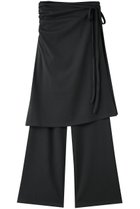 【メゾンスペシャル/MAISON SPECIAL】のSide Gathered Wrap Skirt Pants/サイドギャザーラップスカートパンツ C.GRY(チャコールグレー)|ID: prp329100004854136 ipo3291000000035683694