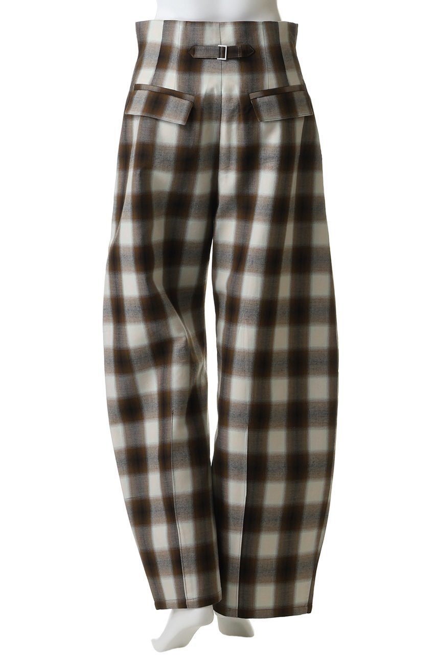 【メゾンスペシャル/MAISON SPECIAL】のCenter Pin Tuck Ombre Check Pants/センターピンタックオンブレチェックパンツ 人気、トレンドファッション・服の通販 founy(ファニー) 　ファッション　Fashion　レディースファッション　Fashion for Women　パンツ　Pants & Trousers　2026年　2026　シンプル　Simple, Minimal　センター　Center, Center Line　ロング　Long, Long-Length　夏　Summer　春　Spring　S/S・春夏　SS, Spring/Summer, Warm Season　other-4|ID: prp329100004854138 ipo3291000000035683723
