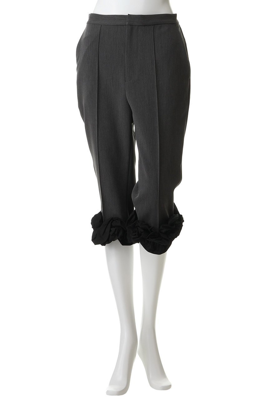 【メゾンスペシャル/MAISON SPECIAL】のFlower Hem Capri Pants/フラワーヘムカプリパンツ 人気、トレンドファッション・服の通販 founy(ファニー) 　ファッション　Fashion　レディースファッション　Fashion for Women　パンツ　Pants & Trousers　2026年　2026　センター　Center, Center Line　フェミニン　Feminine, Girly　マニッシュ　Mannish, Boyish　夏　Summer　春　Spring　S/S・春夏　SS, Spring/Summer, Warm Season　other-2|ID: prp329100004854139 ipo3291000000035683733