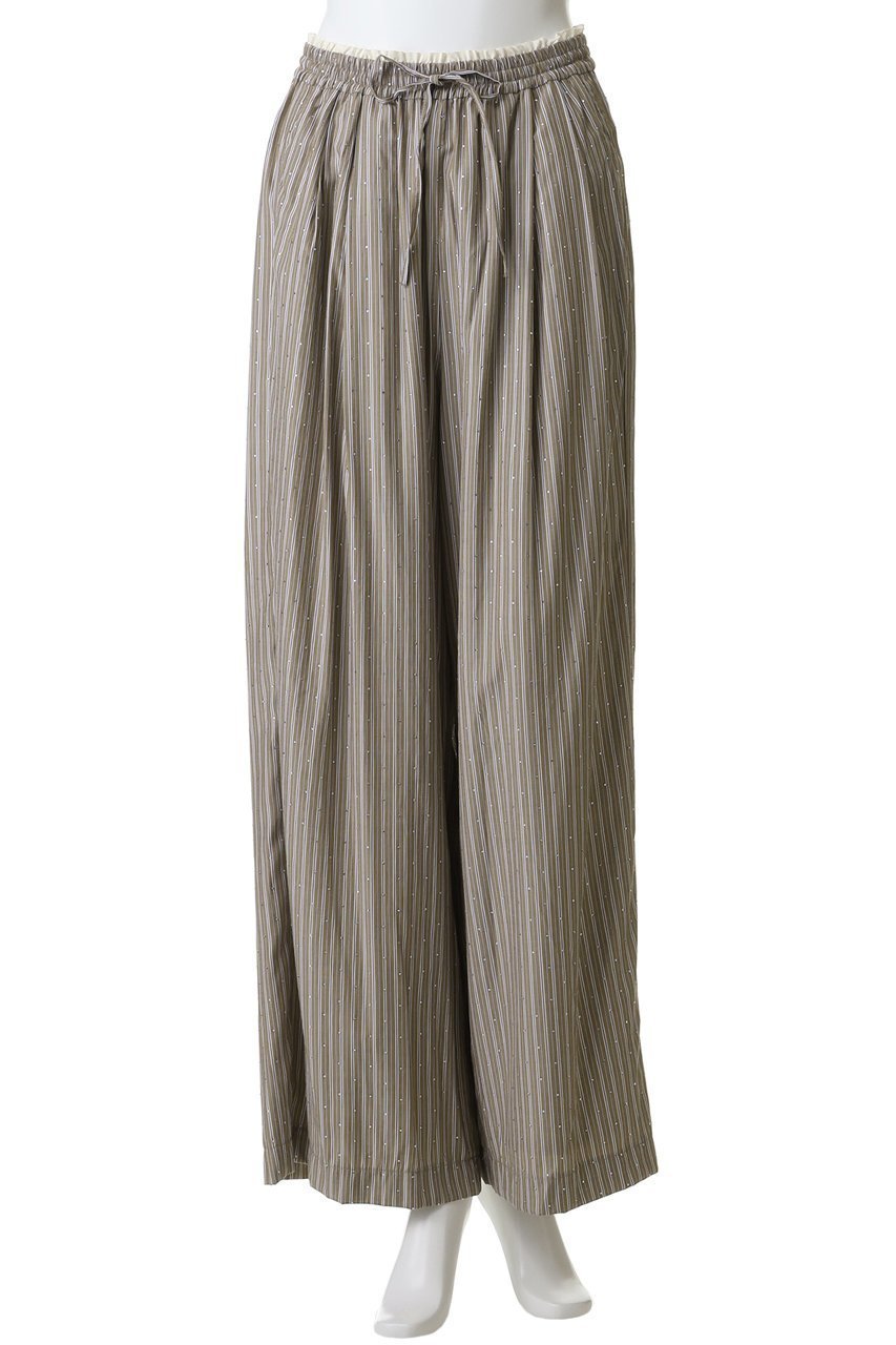 【メゾンスペシャル/MAISON SPECIAL】のLines Stone Pajama Pants/ラインストーンパジャマパンツ 人気、トレンドファッション・服の通販 founy(ファニー) 　ファッション　Fashion　レディースファッション　Fashion for Women　パンツ　Pants & Trousers　2026年　2026　ストーン　Stone, Gem-Like　パジャマ　Pajamas, Sleepwear　ロング　Long, Long-Length　夏　Summer　春　Spring　S/S・春夏　SS, Spring/Summer, Warm Season　other-2|ID: prp329100004854140 ipo3291000000035683744