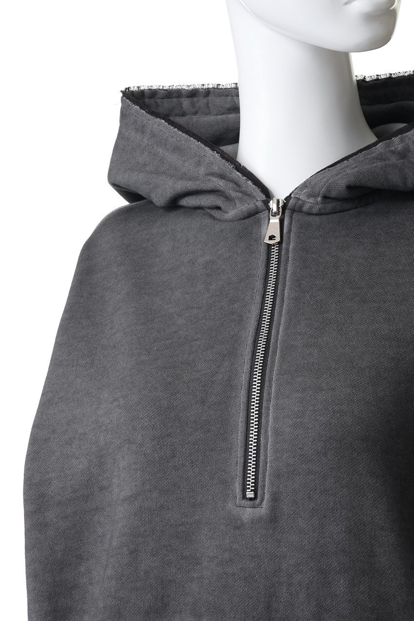 【メゾンスペシャル/MAISON SPECIAL】の【UNISEX】DEEP FRONT ハーフジップパーカーPO 人気、トレンドファッション・服の通販 founy(ファニー) 　ファッション　Fashion　レディースファッション　Fashion for Women　トップス・カットソー　Cut & Sew Tops　シャツ・ブラウス・オフィスカジュアル　Elegant Blouses & Button-Ups　レディースパーカー・カジュアルフーディー　Casual Hoodies & Sweatshirts　ロングTシャツ・Tシャツ　Longline T-Shirts & Tees　スウェット・クルーネックトップス　Sweatshirts & Crewnecks / Relaxed Fit Sweat Tops　カットソー・ベーシックTシャツ　Cut-and-Sewn Tops / Stretch Tees & Basics　2026年　2026　ユニセックス　Unisex, Genderless　インナー　Innerwear　カットオフ　Cut-Off Design　ダメージ　Distressed, Destroyed　リラックス　Relax, Relaxed Fit　夏　Summer　春　Spring　S/S・春夏　SS, Spring/Summer, Warm Season　other-5|ID: prp329100004854141 ipo3291000000035683759