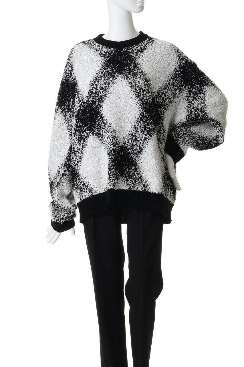 【メゾンスペシャル/MAISON SPECIAL】の【UNISEX】ファンシーヤーンアーガイル クルーニットPO 人気、トレンドファッション・服の通販 founy(ファニー) 　ファッション　Fashion　レディースファッション　Fashion for Women　トップス・カットソー　Cut & Sew Tops　ニット　Knit Tops & Sweaters　カジュアルプルオーバー・ニットトップス　Pullovers & Knit Tops / Casual Pullovers　2026年　2026　ユニセックス　Unisex, Genderless　トレンド　Trend, Trending Now　バランス　Balance, Style Balance　ボトム　Bottoms, Lower Wear　モチーフ　Motif, Design Theme　夏　Summer　春　Spring　S/S・春夏　SS, Spring/Summer, Warm Season　other-2|ID: prp329100004854144 ipo3291000000036102549