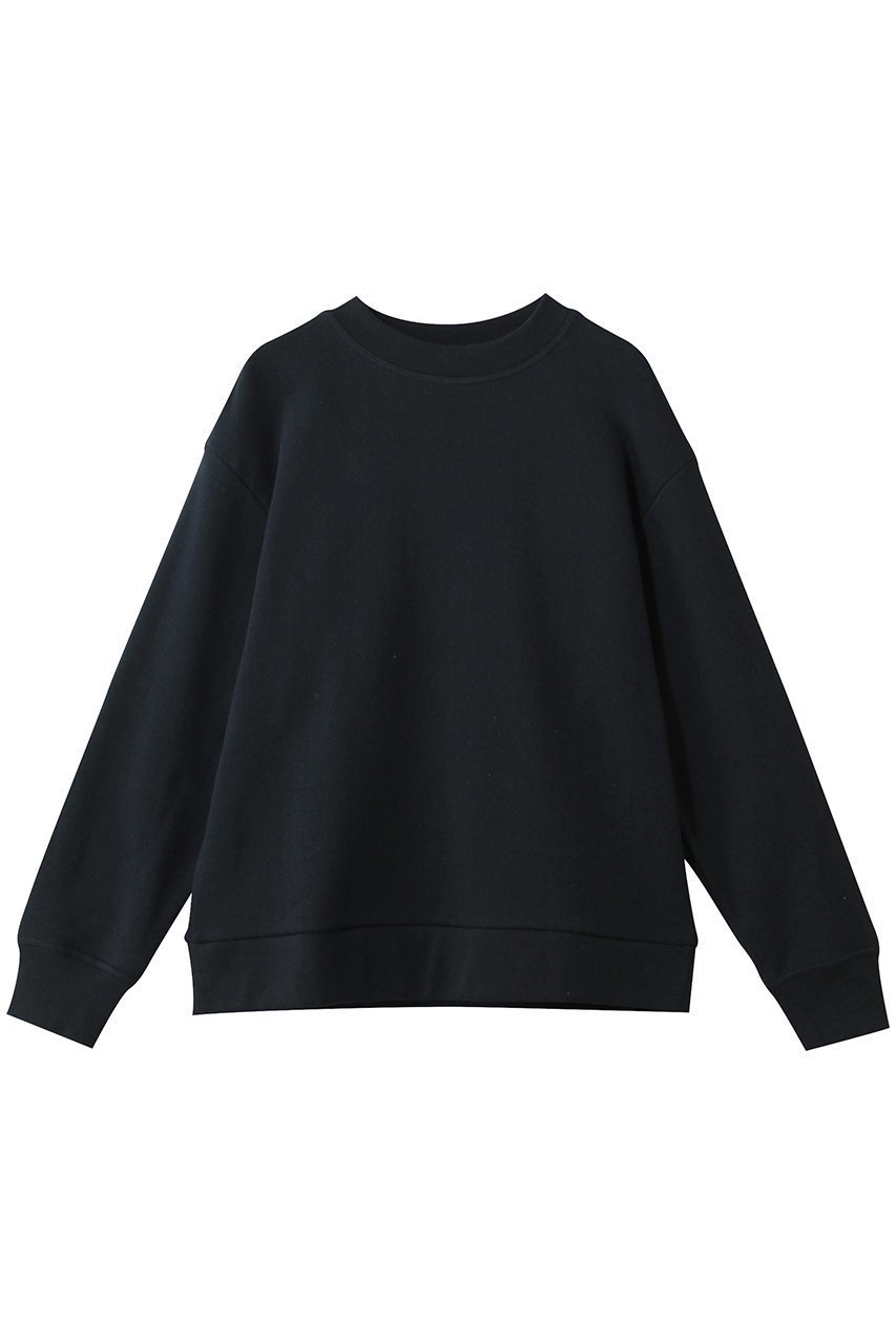 【ミディウミ/MidiUmi】のloopwheele sweat PO プルオーバー インテリア・キッズ・メンズ・レディースファッション・服の通販 founy(ファニー) 　ファッション　Fashion　レディースファッション　Fashion for Women　トップス・カットソー　Cut & Sew Tops　シャツ・ブラウス・オフィスカジュアル　Elegant Blouses & Button-Ups　レディースパーカー・カジュアルフーディー　Casual Hoodies & Sweatshirts　ロングTシャツ・Tシャツ　Longline T-Shirts & Tees　カジュアルプルオーバー・ニットトップス　Pullovers & Knit Tops / Casual Pullovers　スウェット・クルーネックトップス　Sweatshirts & Crewnecks / Relaxed Fit Sweat Tops　カットソー・ベーシックTシャツ　Cut-and-Sewn Tops / Stretch Tees & Basics　2026年　2026　夏　Summer　春　Spring　S/S・春夏　SS, Spring/Summer, Warm Season　navy|ID: prp329100004854147 ipo3291000000035683826