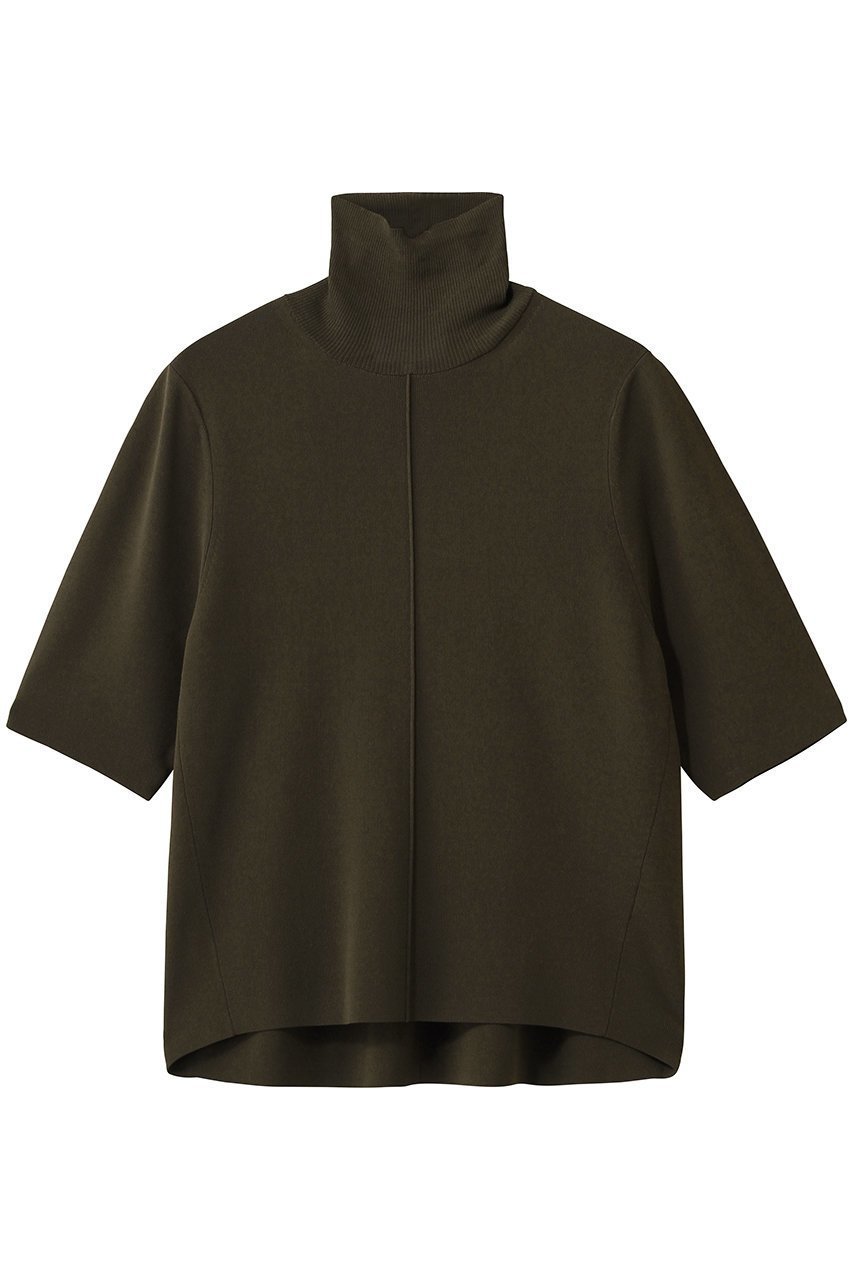 【ベイジ,/BEIGE,】のLAURA(ロラ)/ドライタッチ ストレッチショートスリーブニット インテリア・キッズ・メンズ・レディースファッション・服の通販 founy(ファニー) 　ファッション　Fashion　レディースファッション　Fashion for Women　トップス・カットソー　Cut & Sew Tops　ニット　Knit Tops & Sweaters　カジュアルプルオーバー・ニットトップス　Pullovers & Knit Tops / Casual Pullovers　2026年　2026　ジャケット　Jacket, Outerwear　ストレッチ　Stretch, Stretchy Fabric　フォルム　Silhouette, Form　ボトム　Bottoms, Lower Wear　ワイド　Wide, Wide Fit　夏　Summer　春　Spring　S/S・春夏　SS, Spring/Summer, Warm Season　ビジネス 仕事 通勤　Business / Work / Commuting　Khaki|ID: prp329100004854151 ipo3291000000035683874