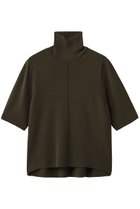 【ベイジ,/BEIGE,】のLAURA(ロラ)/ドライタッチ ストレッチショートスリーブニット Khaki|ID: prp329100004854151 ipo3291000000036792699