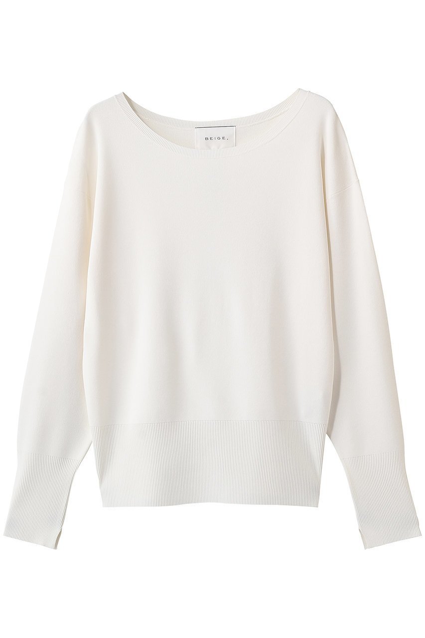 【ベイジ,/BEIGE,】のLAURA(ロラ)/ドライタッチ ストレッチニットプルオーバー インテリア・キッズ・メンズ・レディースファッション・服の通販 founy(ファニー) 　ファッション　Fashion　レディースファッション　Fashion for Women　トップス・カットソー　Cut & Sew Tops　ニット　Knit Tops & Sweaters　カジュアルプルオーバー・ニットトップス　Pullovers & Knit Tops / Casual Pullovers　2026年　2026　ショルダー　Shoulder, Shoulder Strap　ストレッチ　Stretch, Stretchy Fabric　センター　Center, Center Line　タイトスカート　Pencil Skirt, Tight Skirt　ドロップ　Drop Shoulder, Dropped Style　ボトム　Bottoms, Lower Wear　ワイド　Wide, Wide Fit　エレガント 上品　Elegant　夏　Summer　春　Spring　S/S・春夏　SS, Spring/Summer, Warm Season　ビジネス 仕事 通勤　Business / Work / Commuting　Ecru|ID: prp329100004854152 ipo3291000000035683884