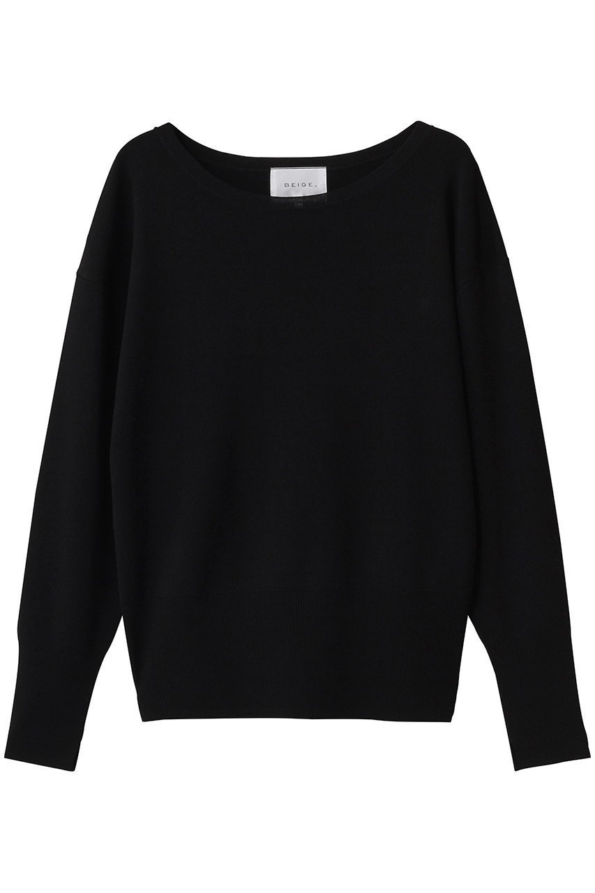 【ベイジ,/BEIGE,】のLAURA(ロラ)/ドライタッチ ストレッチニットプルオーバー インテリア・キッズ・メンズ・レディースファッション・服の通販 founy(ファニー) 　ファッション　Fashion　レディースファッション　Fashion for Women　トップス・カットソー　Cut & Sew Tops　ニット　Knit Tops & Sweaters　カジュアルプルオーバー・ニットトップス　Pullovers & Knit Tops / Casual Pullovers　2026年　2026　ショルダー　Shoulder, Shoulder Strap　ストレッチ　Stretch, Stretchy Fabric　センター　Center, Center Line　タイトスカート　Pencil Skirt, Tight Skirt　ドロップ　Drop Shoulder, Dropped Style　ボトム　Bottoms, Lower Wear　ワイド　Wide, Wide Fit　エレガント 上品　Elegant　夏　Summer　春　Spring　S/S・春夏　SS, Spring/Summer, Warm Season　ビジネス 仕事 通勤　Business / Work / Commuting　Black|ID: prp329100004854152 ipo3291000000035683885