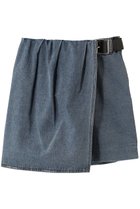 【メゾンスペシャル/MAISON SPECIAL】のDrape Denim Culotte Skirt/ドレープデニムキュロットスカート BLU(ブルー)|ID: prp329100004854154 ipo3291000000035683911