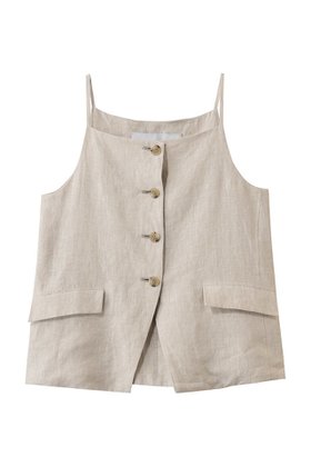 【ティッカ/TICCA】のリネンキャミソールベスト 人気、トレンドファッション・服の通販 founy(ファニー) ファッション Fashion レディースファッション Fashion for Women アウター Coat / Outerwear Collection レディースジャケット・軽アウター Jackets 2026年 2026 キャミソール Camisole, Spaghetti Strap Top ジャケット Jacket, Outerwear ベスト Vest, Waistcoat モダン Modern, Contemporary リネン Linen, Linen Fabric エレガント 上品 Elegant 夏 Summer 春 Spring S/S・春夏 SS, Spring/Summer, Warm Season |ID:prp329100004854271