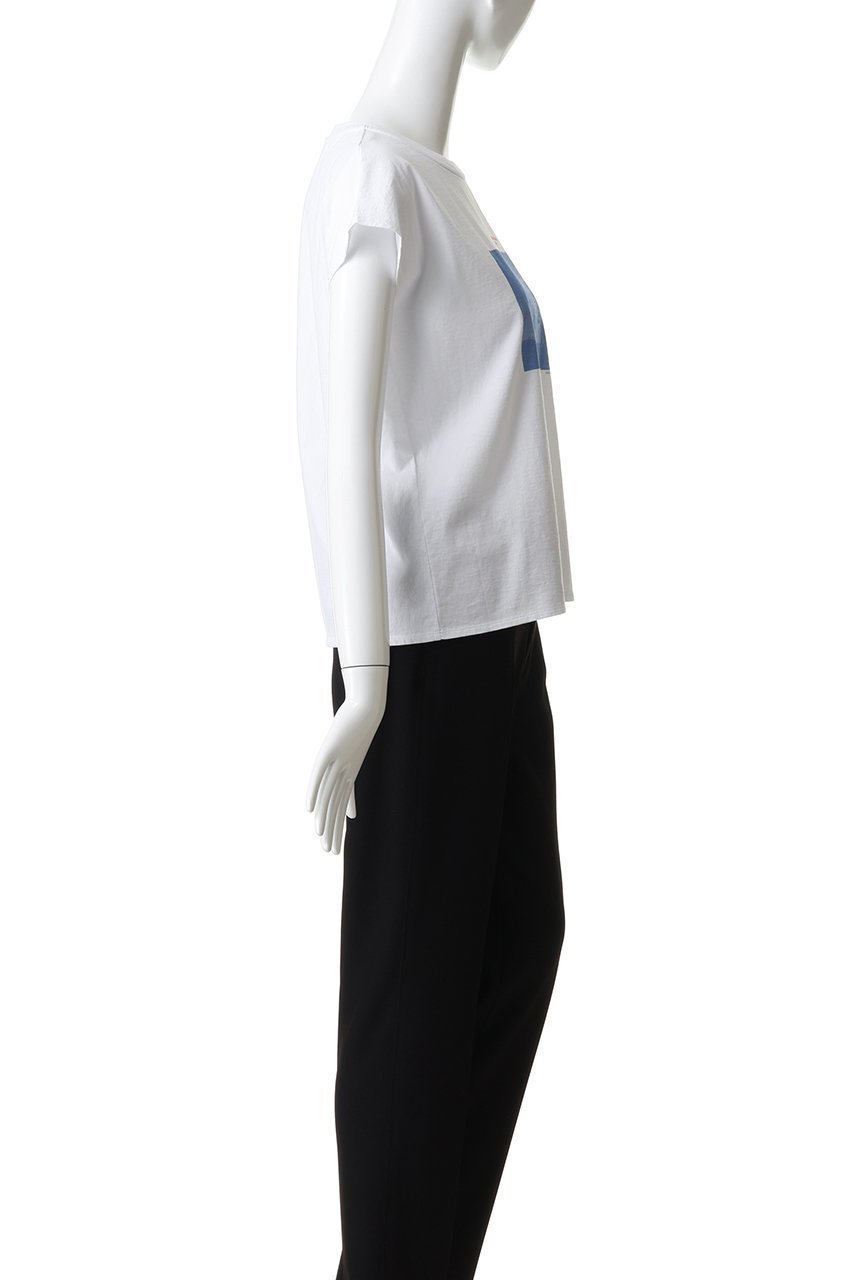 【ティッカ/TICCA】のRadio velvetフレンチTシャツ 人気、トレンドファッション・服の通販 founy(ファニー) 　ファッション　Fashion　レディースファッション　Fashion for Women　トップス・カットソー　Cut & Sew Tops　シャツ・ブラウス・オフィスカジュアル　Elegant Blouses & Button-Ups　ロングTシャツ・Tシャツ　Longline T-Shirts & Tees　カットソー・ベーシックTシャツ　Cut-and-Sewn Tops / Stretch Tees & Basics　2026年　2026　カッティング　Cutting Detail　ショート　Short, Short Length　シンプル　Simple, Minimal　スリーブ　Sleeve, Long Sleeve / Short Sleeve　フレンチ　French, French Style　フロント　Front, Front Design　プリント　Print, Printed Pattern　夏　Summer　春　Spring　S/S・春夏　SS, Spring/Summer, Warm Season　other-3|ID: prp329100004854279 ipo3291000000036189201