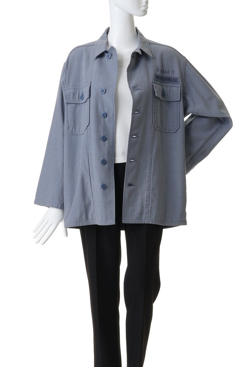 【マディソンブルー/MADISONBLUE】のMILITARY JK L.oz BS ミリタリージャケット 人気、トレンドファッション・服の通販 founy(ファニー) 　ファッション　Fashion　レディースファッション　Fashion for Women　アウター　Coat / Outerwear Collection　レディースジャケット・軽アウター　Jackets　2026年　2026　サテン　Satin, Glossy Fabric　ジャケット　Jacket, Outerwear　ストーン　Stone, Gem-Like　ミリタリー　Military, Army Style　ヴィンテージ　Vintage Style　夏　Summer　春　Spring　S/S・春夏　SS, Spring/Summer, Warm Season　軽量　Lightweight, Ultra Light　other-6|ID: prp329100004854287 ipo3291000000035705909