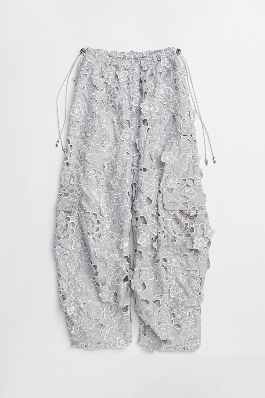 【メゾンスペシャル/MAISON SPECIAL】のCut-Off Flower Pants/カットオフフラワースノーパンツ インテリア・キッズ・メンズ・レディースファッション・服の通販 founy(ファニー) 　ファッション　Fashion　レディースファッション　Fashion for Women　パンツ　Pants & Trousers　2026年　2026　夏　Summer　春　Spring　S/S・春夏　SS, Spring/Summer, Warm Season　GRY(グレー)|ID: prp329100004854291 ipo3291000000035705957