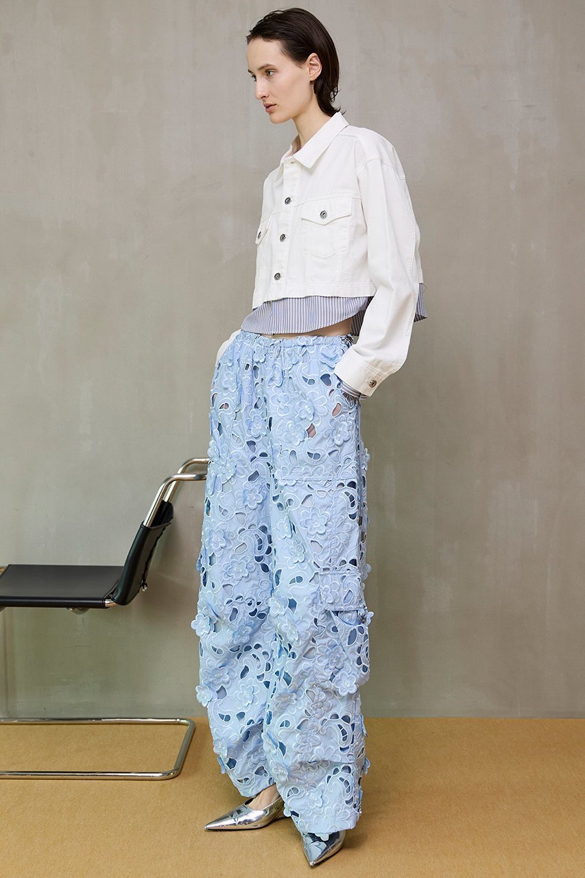 【メゾンスペシャル/MAISON SPECIAL】のCut-Off Flower Pants/カットオフフラワースノーパンツ 人気、トレンドファッション・服の通販 founy(ファニー) 　ファッション　Fashion　レディースファッション　Fashion for Women　パンツ　Pants & Trousers　2026年　2026　夏　Summer　春　Spring　S/S・春夏　SS, Spring/Summer, Warm Season　other-3|ID: prp329100004854291 ipo3291000000035705960