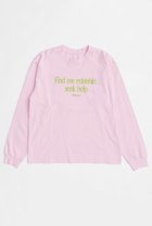 【メゾンスペシャル/MAISON SPECIAL】のFind Me Long T-Shirt/Find meロンTEE PNK(ピンク)|ID: prp329100004854298 ipo3291000000035706051
