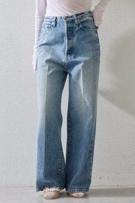 【ウィムガゼット/Whim Gazette】 ストレートデニム人気、トレンドファッション・服の通販 founy(ファニー) ファッション Fashion レディースファッション Fashion for Women パンツ Pants & Trousers デニムパンツ・ジーンズ・美脚デニム Denim Jeans & Pants 2026年 2026 アンティーク Antique-Inspired スタイリッシュ Stylish, Fashionable ストレート Straight, Straight Cut センター Center, Center Line ダメージ Distressed, Destroyed デニム Denim, Jeans Material ヴィンテージ Vintage Style エレガント 上品 Elegant 夏 Summer 春 Spring S/S・春夏 SS, Spring/Summer, Warm Season |ID:prp329100004854307