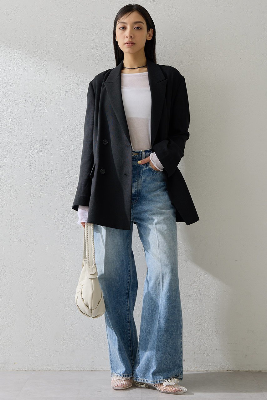 【ウィムガゼット/Whim Gazette】のストレートデニム 人気、トレンドファッション・服の通販 founy(ファニー) 　ファッション　Fashion　レディースファッション　Fashion for Women　パンツ　Pants & Trousers　デニムパンツ・ジーンズ・美脚デニム　Denim Jeans & Pants　2026年　2026　アンティーク　Antique-Inspired　スタイリッシュ　Stylish, Fashionable　ストレート　Straight, Straight Cut　センター　Center, Center Line　ダメージ　Distressed, Destroyed　デニム　Denim, Jeans Material　ヴィンテージ　Vintage Style　エレガント 上品　Elegant　夏　Summer　春　Spring　S/S・春夏　SS, Spring/Summer, Warm Season　other-5|ID: prp329100004854307 ipo3291000000035706195