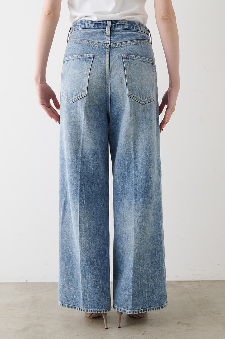 【ウィムガゼット/Whim Gazette】のストレートデニム 人気、トレンドファッション・服の通販 founy(ファニー) 　ファッション　Fashion　レディースファッション　Fashion for Women　パンツ　Pants & Trousers　デニムパンツ・ジーンズ・美脚デニム　Denim Jeans & Pants　2026年　2026　アンティーク　Antique-Inspired　スタイリッシュ　Stylish, Fashionable　ストレート　Straight, Straight Cut　センター　Center, Center Line　ダメージ　Distressed, Destroyed　デニム　Denim, Jeans Material　ヴィンテージ　Vintage Style　エレガント 上品　Elegant　夏　Summer　春　Spring　S/S・春夏　SS, Spring/Summer, Warm Season　other-8|ID: prp329100004854307 ipo3291000000035706204