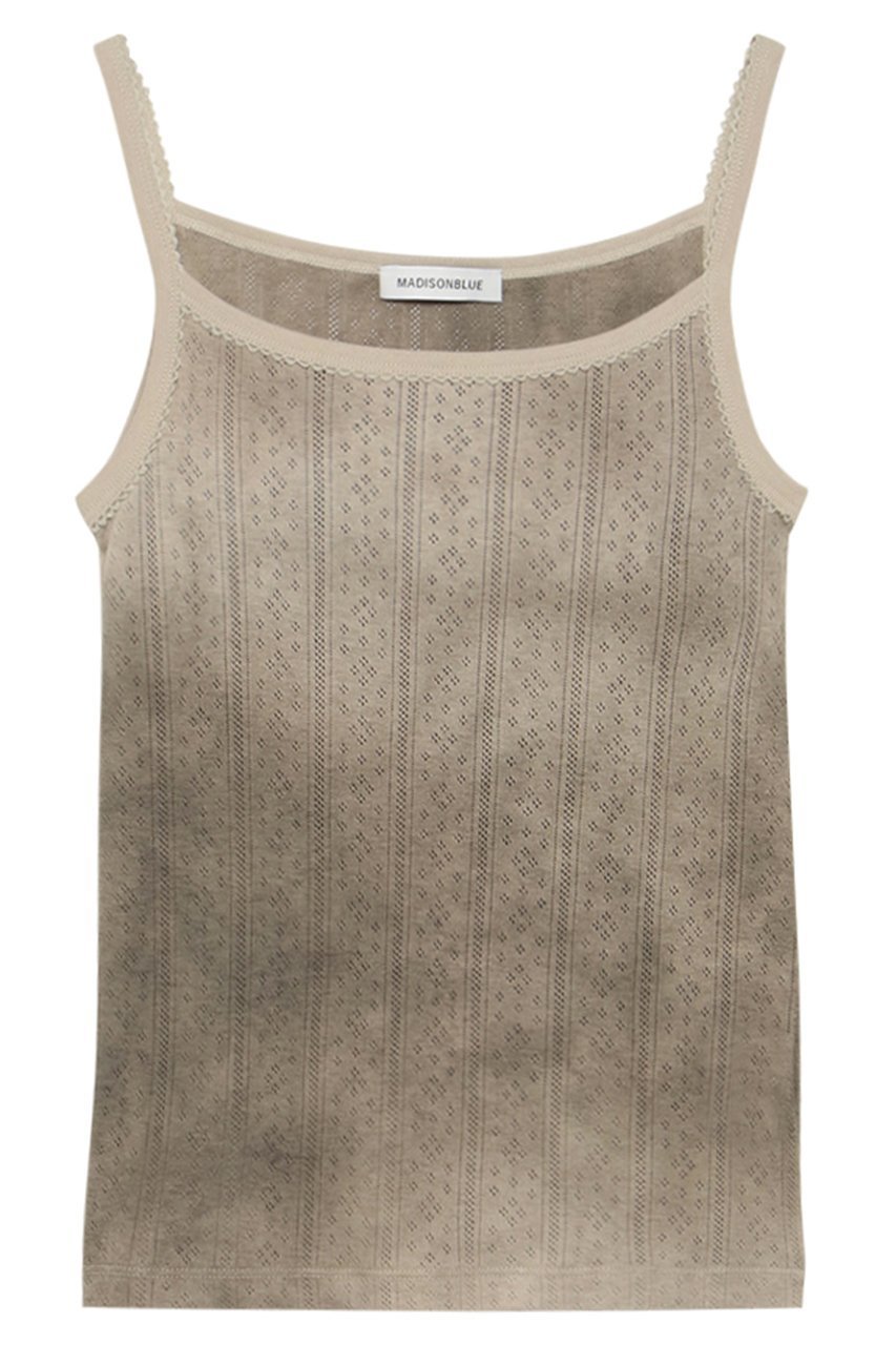 【マディソンブルー/MADISONBLUE】の【CXL】EMBROIDERED TRIM CAMISOLE TIE-DYE タイダイキャミソール 人気、トレンドファッション・服の通販 founy(ファニー) 　ファッション　Fashion　レディースファッション　Fashion for Women　トップス・カットソー　Cut & Sew Tops　キャミソール&ノースリーブ　Camisoles & Sleeveless Tops　シャツ・ブラウス・オフィスカジュアル　Elegant Blouses & Button-Ups　ロングTシャツ・Tシャツ　Longline T-Shirts & Tees　カットソー・ベーシックTシャツ　Cut-and-Sewn Tops / Stretch Tees & Basics　2026年　2026　インナー　Innerwear　ガーリー　Girly, Feminine Style　キャミソール　Camisole, Spaghetti Strap Top　タンク　Tank Top, Sleeveless Top　パターン　Pattern, Design Print　フィット　Fit, Slim Fit　メッシュ　Mesh, Net Fabric　モチーフ　Motif, Design Theme　夏　Summer　春　Spring　S/S・春夏　SS, Spring/Summer, Warm Season　 other-1|ID: prp329100004854318 ipo3291000000035706358