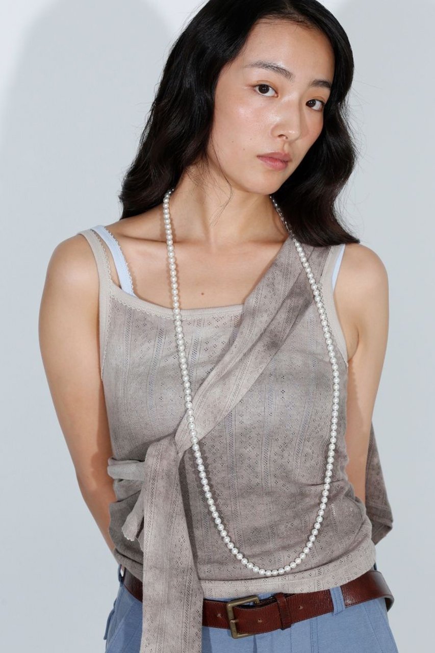 【マディソンブルー/MADISONBLUE】の【CXL】EMBROIDERED TRIM CAMISOLE TIE-DYE タイダイキャミソール 人気、トレンドファッション・服の通販 founy(ファニー) 　ファッション　Fashion　レディースファッション　Fashion for Women　トップス・カットソー　Cut & Sew Tops　キャミソール&ノースリーブ　Camisoles & Sleeveless Tops　シャツ・ブラウス・オフィスカジュアル　Elegant Blouses & Button-Ups　ロングTシャツ・Tシャツ　Longline T-Shirts & Tees　カットソー・ベーシックTシャツ　Cut-and-Sewn Tops / Stretch Tees & Basics　2026年　2026　インナー　Innerwear　ガーリー　Girly, Feminine Style　キャミソール　Camisole, Spaghetti Strap Top　タンク　Tank Top, Sleeveless Top　パターン　Pattern, Design Print　フィット　Fit, Slim Fit　メッシュ　Mesh, Net Fabric　モチーフ　Motif, Design Theme　夏　Summer　春　Spring　S/S・春夏　SS, Spring/Summer, Warm Season　other-8|ID: prp329100004854318 ipo3291000000035706367