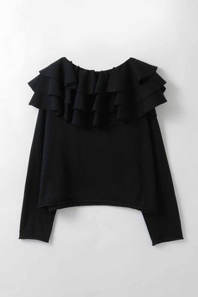 【ハー/HER.】のフレアカラーニットプルオーバー 人気、トレンドファッション・服の通販 founy(ファニー) ファッション Fashion レディースファッション Fashion for Women トップス・カットソー Cut & Sew Tops ニット Knit Tops & Sweaters カジュアルプルオーバー・ニットトップス Pullovers & Knit Tops / Casual Pullovers スーツ Suit, Formalwear ダウン Down, Puffer デニム Denim, Jeans Material フリル Frill, Ruffle ベーシック Basic, Essential ボトム Bottoms, Lower Wear リラックス Relax, Relaxed Fit |ID:prp329100004854325