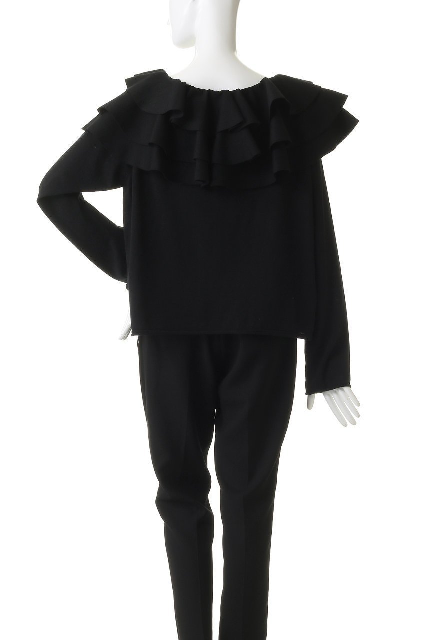 【ハー/HER.】のフレアカラーニットプルオーバー 人気、トレンドファッション・服の通販 founy(ファニー) 　ファッション　Fashion　レディースファッション　Fashion for Women　トップス・カットソー　Cut & Sew Tops　ニット　Knit Tops & Sweaters　カジュアルプルオーバー・ニットトップス　Pullovers & Knit Tops / Casual Pullovers　スーツ　Suit, Formalwear　ダウン　Down, Puffer　デニム　Denim, Jeans Material　フリル　Frill, Ruffle　ベーシック　Basic, Essential　ボトム　Bottoms, Lower Wear　リラックス　Relax, Relaxed Fit　other-7|ID: prp329100004854325 ipo3291000000036195067