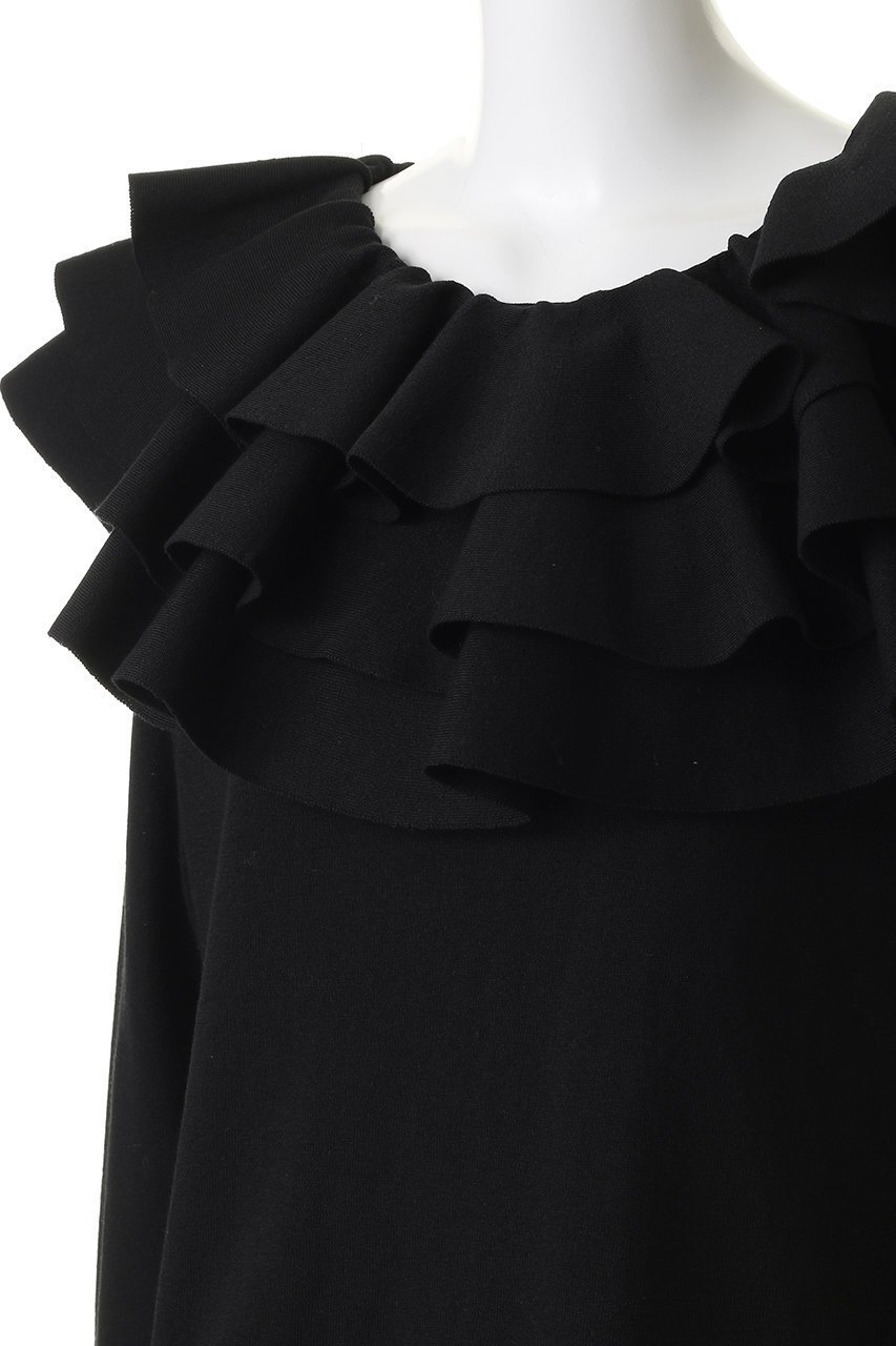 【ハー/HER.】のフレアカラーニットプルオーバー 人気、トレンドファッション・服の通販 founy(ファニー) 　ファッション　Fashion　レディースファッション　Fashion for Women　トップス・カットソー　Cut & Sew Tops　ニット　Knit Tops & Sweaters　カジュアルプルオーバー・ニットトップス　Pullovers & Knit Tops / Casual Pullovers　スーツ　Suit, Formalwear　ダウン　Down, Puffer　デニム　Denim, Jeans Material　フリル　Frill, Ruffle　ベーシック　Basic, Essential　ボトム　Bottoms, Lower Wear　リラックス　Relax, Relaxed Fit　other-8|ID: prp329100004854325 ipo3291000000036195068