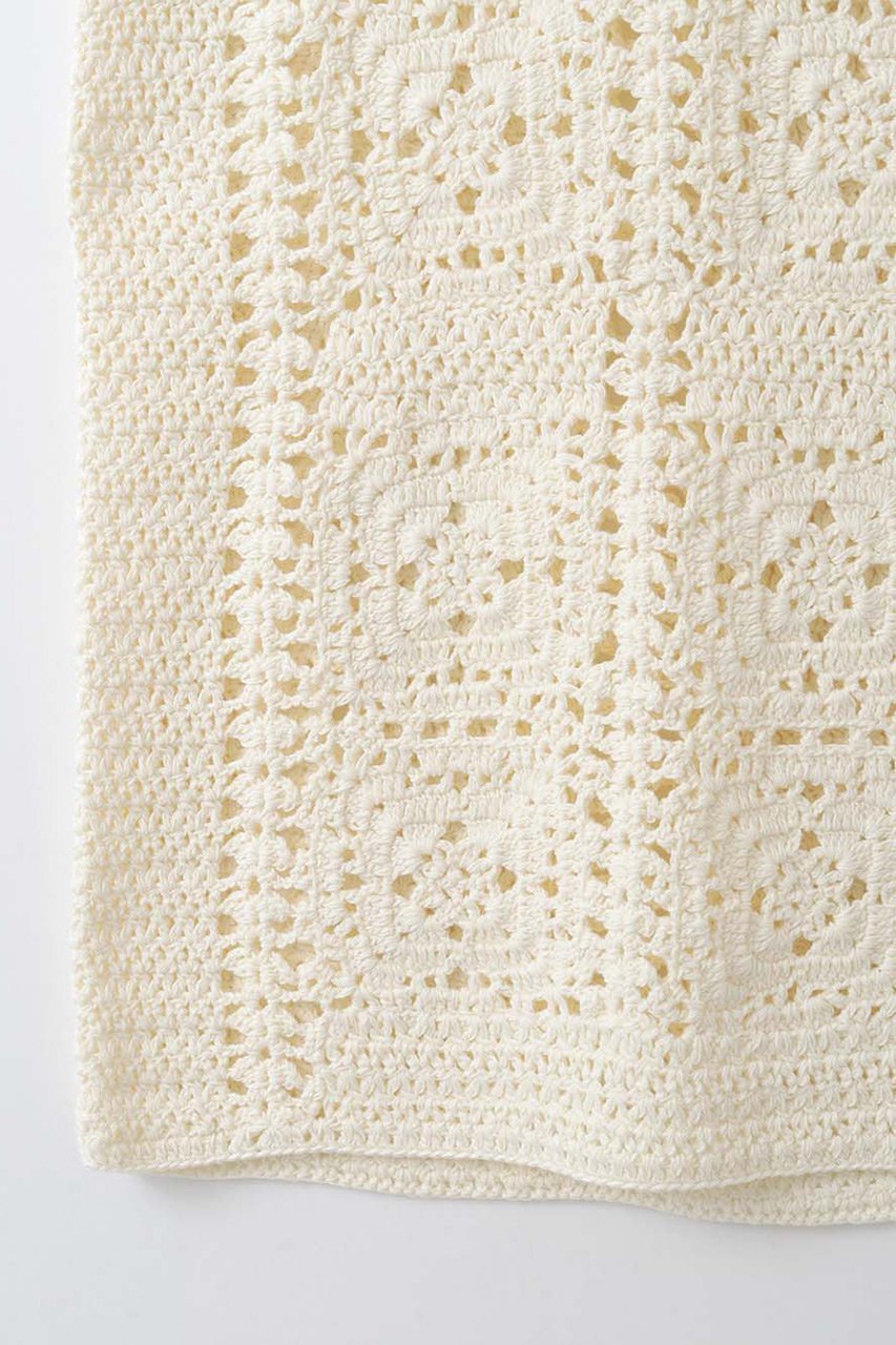 【ハー/HER.】のクロシェノースリーブニット 人気、トレンドファッション・服の通販 founy(ファニー) 　ファッション　Fashion　レディースファッション　Fashion for Women　トップス・カットソー　Cut & Sew Tops　ニット　Knit Tops & Sweaters　キャミソール&ノースリーブ　Camisoles & Sleeveless Tops　カジュアルプルオーバー・ニットトップス　Pullovers & Knit Tops / Casual Pullovers　カットソー　Cut and Sewn Top　シアー　Sheer, See-Through　スタンド　Stand Collar, Upright Stand　スリット　Slit, Slit Detail　ダウン　Down, Puffer　ボトム　Bottoms, Lower Wear　リラックス　Relax, Relaxed Fit　エレガント 上品　Elegant　手編み　Hand-Knitted, Handmade Knit　other-5|ID: prp329100004854327 ipo3291000000036044834