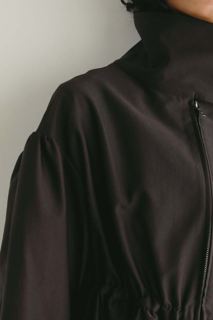 【ハー/HER.】の【2/12 12:00販売開始】ペプラムギャザーハーフコート 人気、トレンドファッション・服の通販 founy(ファニー) 　ファッション　Fashion　レディースファッション　Fashion for Women　アウター　Coat / Outerwear Collection　コート・ロングコート・ピーコート　Long Coats, Peacoats & More　2026年　2026　おすすめ　Recommended / Our Picks　ギャザー　Gathered, Ruffled　ショート　Short, Short Length　スタンド　Stand Collar, Upright Stand　スリーブ　Sleeve, Long Sleeve / Short Sleeve　ハーフ　Half, Half-Length　ペプラム　Peplum, Flared Hem　エレガント 上品　Elegant　夏　Summer　春　Spring　S/S・春夏　SS, Spring/Summer, Warm Season　other-5|ID: prp329100004854328 ipo3291000000035706483