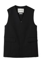 【デパリエ/DEPAREILLE】のウールナイロンギャバジンジレ 人気、トレンドファッション・服の通販 founy(ファニー) ファッション Fashion レディースファッション Fashion for Women アウター Coat / Outerwear Collection レディースジャケット・軽アウター Jackets 2026年 2026 シンプル Simple, Minimal ジャケット Jacket, Outerwear スリット Slit, Slit Detail ベスト Vest, Waistcoat エレガント 上品 Elegant 夏 Summer 春 Spring S/S・春夏 SS, Spring/Summer, Warm Season thumbnail ブラック|ID: prp329100004854329 ipo3291000000035706495