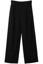 【デパリエ/DEPAREILLE】のウールナイロンギャバジンウエストベルトパンツ ブラック|ID: prp329100004854331 ipo3291000000035706515