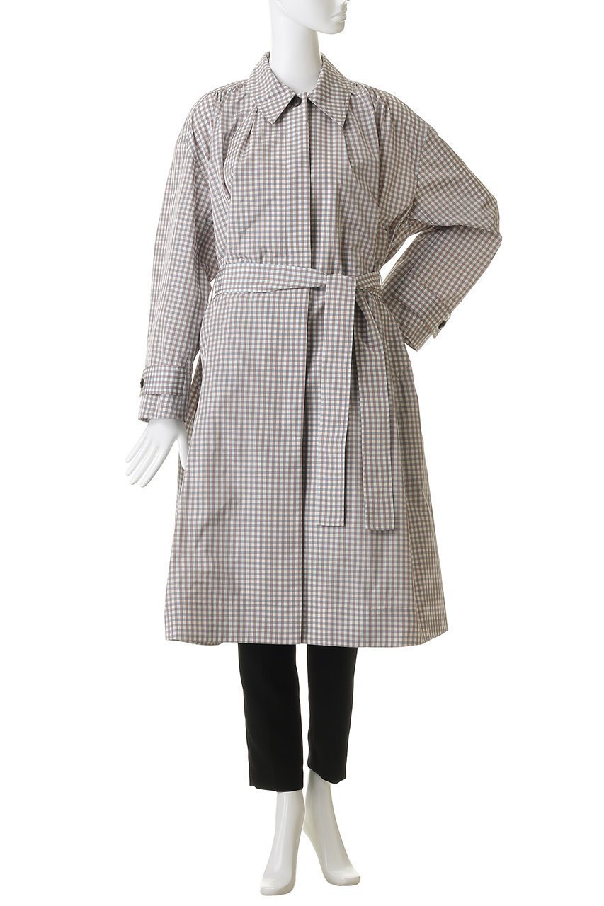 【デパリエ/DEPAREILLE】のギンガムコート 人気、トレンドファッション・服の通販 founy(ファニー) 　ファッション　Fashion　レディースファッション　Fashion for Women　アウター　Coat / Outerwear Collection　コート・ロングコート・ピーコート　Long Coats, Peacoats & More　2026年　2026　エレガント 上品　Elegant　ギンガム　Gingham, Gingham Fabric　チェック　Check, Plaid, Tartan　ロング　Long, Long-Length　夏　Summer　春　Spring　S/S・春夏　SS, Spring/Summer, Warm Season　other-2|ID: prp329100004854335 ipo3291000000035706551