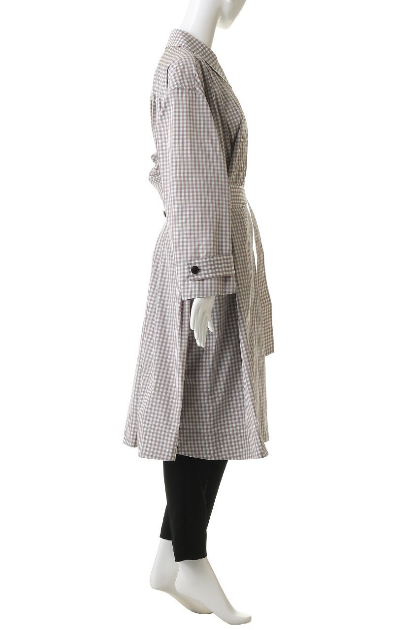 【デパリエ/DEPAREILLE】のギンガムコート 大人の最旬トレンドファッション＆コーディネート founy(ファウニー) 　ファッション　Fashion　レディースファッション　Fashion for Women　アウター　Coat / Outerwear Collection　コート・ロングコート・ピーコート　Long Coats, Peacoats & More　エレガント 上品　Elegant　ギンガム　Gingham, Gingham Fabric　チェック　Check, Plaid, Tartan　ロング　Long, Long-Length　other-3|ID: prp329100004854335 ipo3291000000036734541