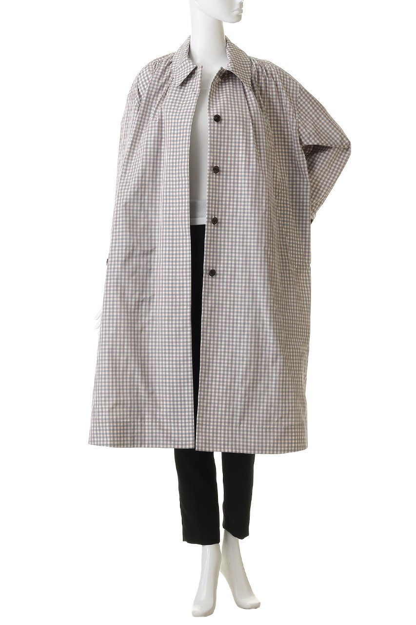 【デパリエ/DEPAREILLE】のギンガムコート 大人の最旬トレンドファッション＆コーディネート founy(ファウニー) 　ファッション　Fashion　レディースファッション　Fashion for Women　アウター　Coat / Outerwear Collection　コート・ロングコート・ピーコート　Long Coats, Peacoats & More　エレガント 上品　Elegant　ギンガム　Gingham, Gingham Fabric　チェック　Check, Plaid, Tartan　ロング　Long, Long-Length　other-8|ID: prp329100004854335 ipo3291000000036734546