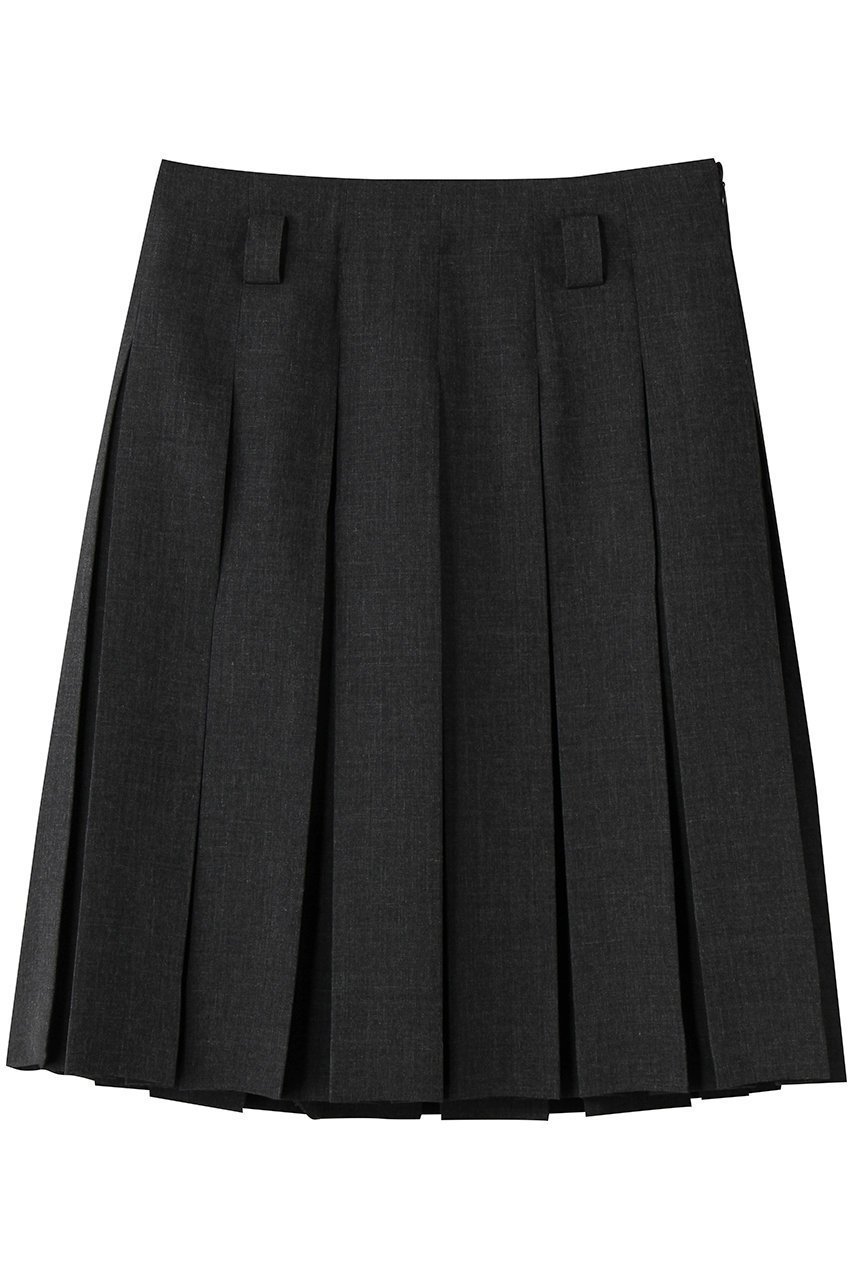 【バウト/BOWTE】のBLUEFACED WORSTED HARD FINISHED POST PUNK PLEATS SKIRT インテリア・キッズ・メンズ・レディースファッション・服の通販 founy(ファニー) 　ファッション　Fashion　レディースファッション　Fashion for Women　スカート　Skirts　2026年　2026　クラシック　Classic, Timeless Style　バランス　Balance, Style Balance　プリーツ　Pleats, Pleated　モダン　Modern, Contemporary　ループ　Loop, Loop Knit　夏　Summer　春　Spring　S/S・春夏　SS, Spring/Summer, Warm Season　チャコール|ID: prp329100004854337 ipo3291000000035706586