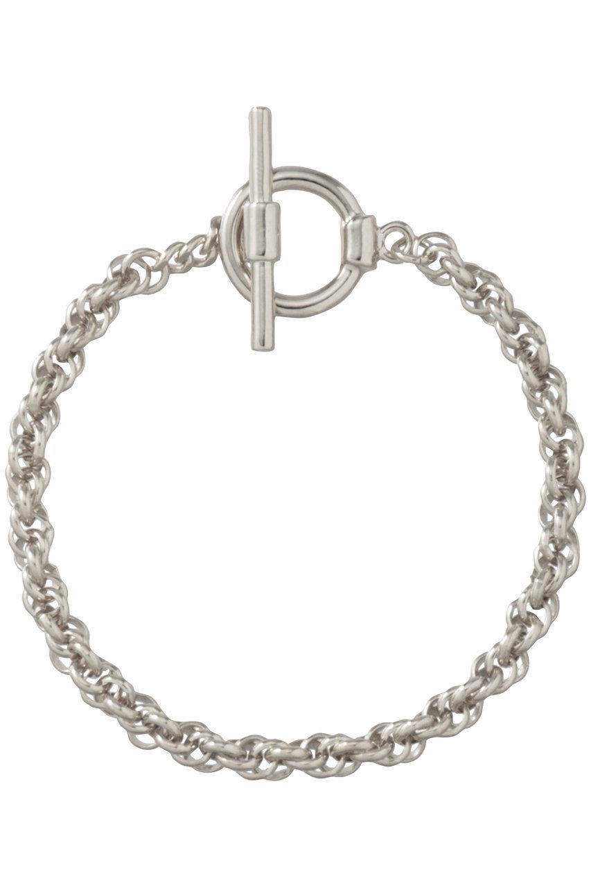 【アルアバイル/allureville】のツイストチェーンブレス インテリア・キッズ・メンズ・レディースファッション・服の通販 founy(ファニー) 　ファッション　Fashion　レディースファッション　Fashion for Women　ジュエリー　Jewelry　チェーン＆カフブレスレット　Cuff & Chain Bracelets　バングル・カフブレスレット　Bangles & Cuff Bracelets　2026年　2026　シンプル　Simple, Minimal　トレンド　Trend, Trending Now　パーティ　Party, Party Style　ブレスレット　Bracelet, Wristband　メタリック　Metallic, Shiny Finish　ヴィンテージ　Vintage Style　夏　Summer　春　Spring　S/S・春夏　SS, Spring/Summer, Warm Season　シルバー|ID: prp329100004854630 ipo3291000000035719225