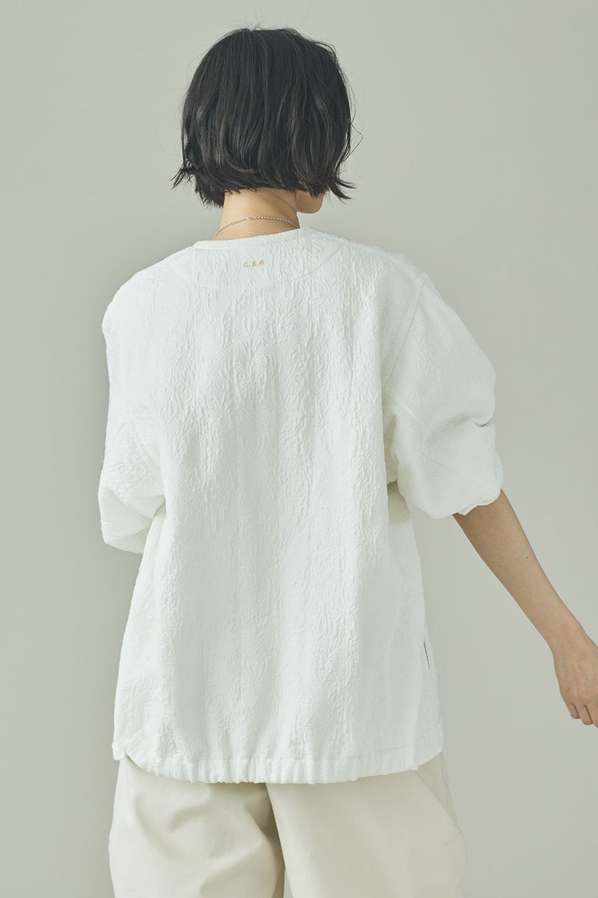 【カレンソロジー/Curensology】の〈C.S.G〉キルティングジャカードブルゾン 人気、トレンドファッション・服の通販 founy(ファニー) 　ファッション　Fashion　レディースファッション　Fashion for Women　アウター　Coat / Outerwear Collection　レディースジャケット・軽アウター　Jackets　ブルゾンジャケット・スポーティアウター　Blouson Jackets　エレガント 上品　Elegant　キルティング　Quilted, Quilting　サテン　Satin, Glossy Fabric　シルク　Silk, 100% Silk　ジャカード／ジャガード　Jacquard, Woven Pattern　ジャケット　Jacket, Outerwear　フランス　France, French　ブルゾン　Blouson, Bomber Jacket　ミリタリー　Military, Army Style　ライナー　Liner, Inner Layer　リバーシブル　Reversible, Two-Sided　新作・新入荷　New Arrivals / New In　軽量　Lightweight, Ultra Light　other-3|ID: prp329100004854642 ipo3291000000035719379