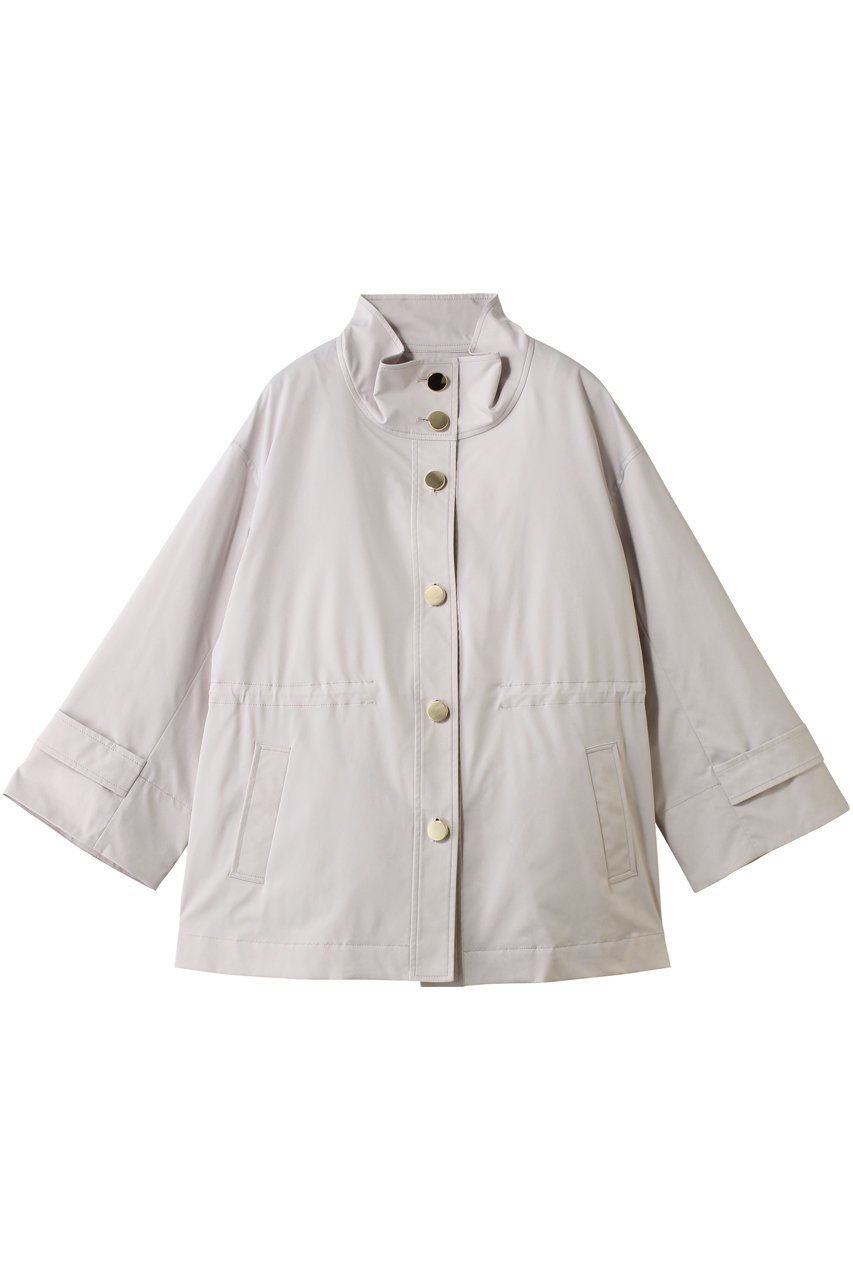 【アナイ/ANAYI】のブライトツイルスタンドハーフコート インテリア・キッズ・メンズ・レディースファッション・服の通販 founy(ファニー) 　ファッション　Fashion　レディースファッション　Fashion for Women　アウター　Coat / Outerwear Collection　コート・ロングコート・ピーコート　Long Coats, Peacoats & More　2026年　2026　ファブリック　Fabric, Textile　ライナー　Liner, Inner Layer　ロング　Long, Long-Length　夏　Summer　春　Spring　S/S・春夏　SS, Spring/Summer, Warm Season　ピンクベージュ|ID: prp329100004854649 ipo3291000000035719471