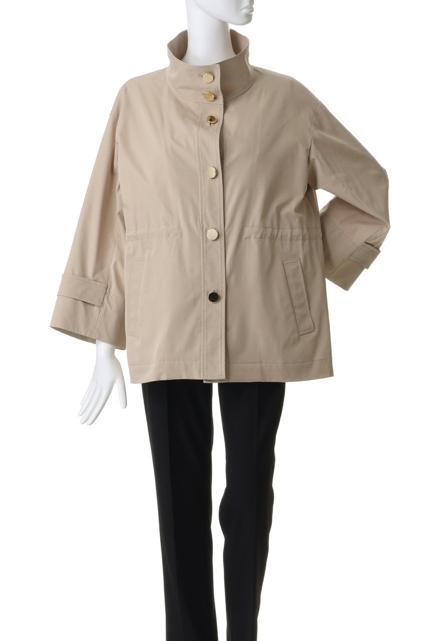 【アナイ/ANAYI】のブライトツイルスタンドハーフコート 人気、トレンドファッション・服の通販 founy(ファニー) 　ファッション　Fashion　レディースファッション　Fashion for Women　アウター　Coat / Outerwear Collection　コート・ロングコート・ピーコート　Long Coats, Peacoats & More　2026年　2026　ファブリック　Fabric, Textile　ライナー　Liner, Inner Layer　ロング　Long, Long-Length　夏　Summer　春　Spring　S/S・春夏　SS, Spring/Summer, Warm Season　other-2|ID: prp329100004854649 ipo3291000000035719473