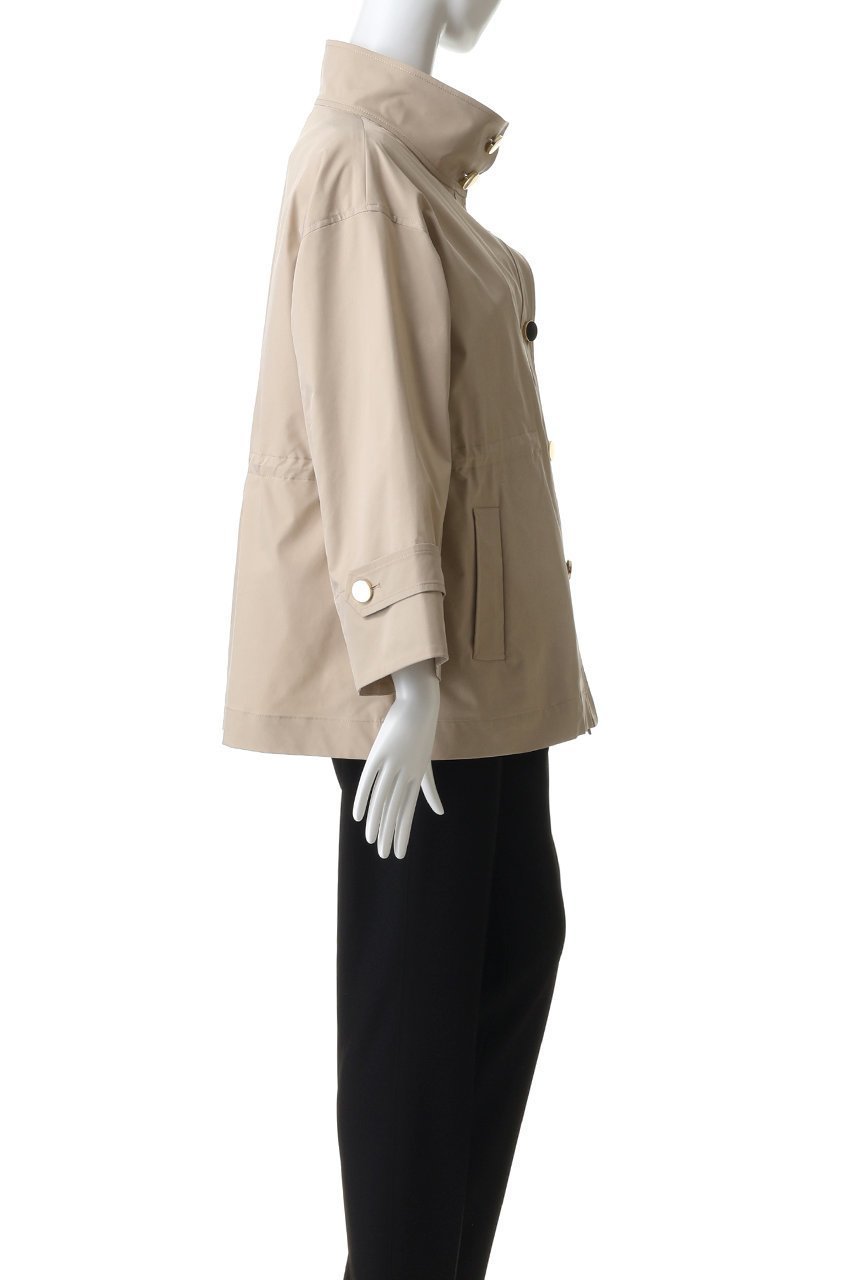 【アナイ/ANAYI】のブライトツイルスタンドハーフコート 人気、トレンドファッション・服の通販 founy(ファニー) 　ファッション　Fashion　レディースファッション　Fashion for Women　アウター　Coat / Outerwear Collection　コート・ロングコート・ピーコート　Long Coats, Peacoats & More　2026年　2026　ファブリック　Fabric, Textile　ライナー　Liner, Inner Layer　ロング　Long, Long-Length　夏　Summer　春　Spring　S/S・春夏　SS, Spring/Summer, Warm Season　other-3|ID: prp329100004854649 ipo3291000000035719474